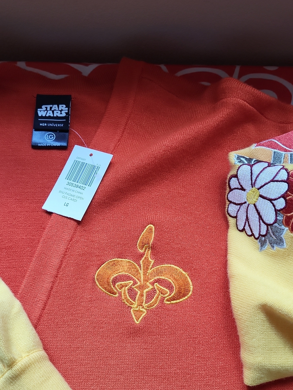 Rare NWT Her Universe Star Wars Padme Amidala Ombre Cardigan - Picture 9 of 12